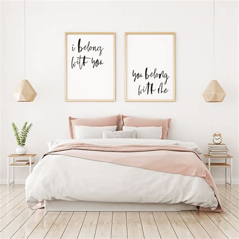 bedroom poster wall|contemporary bedroom wall art.